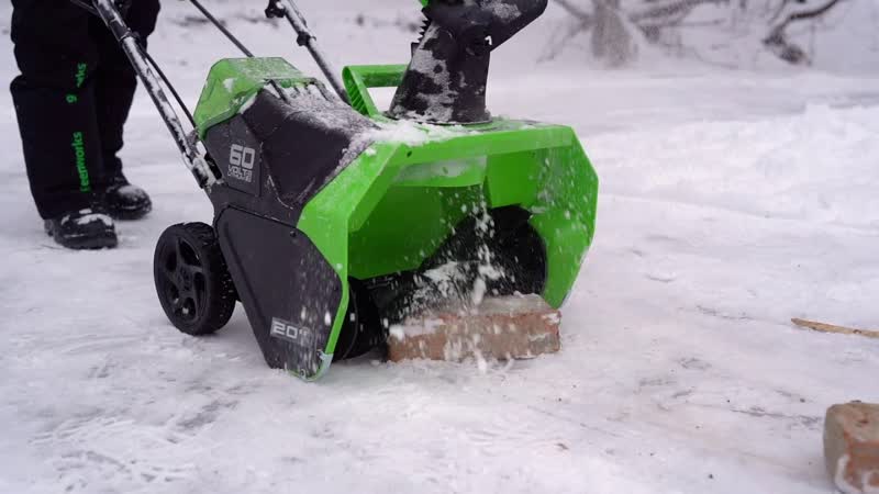 Снегоуборщик Greenworks GD60 ST аккумуляторный 60 V (арт