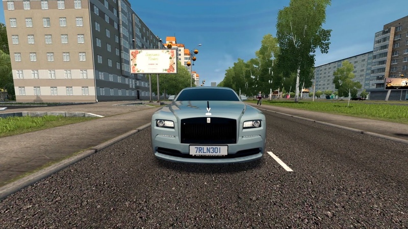 City Car Driving Rolls Royce Wraith l Normal Driving, CCD, Gameplay,