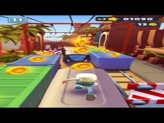 Первый раз играю в Subway Surfers