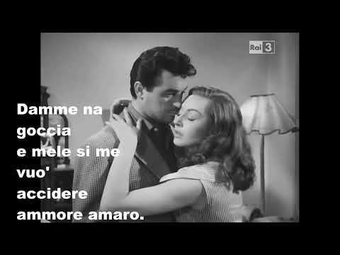 Sergio Bruni Ammore amaro con testo Video Mario
