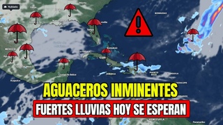 PRONOSTICO DE FUERTES LLUVIAS PARA HOY 21 DE MARZO