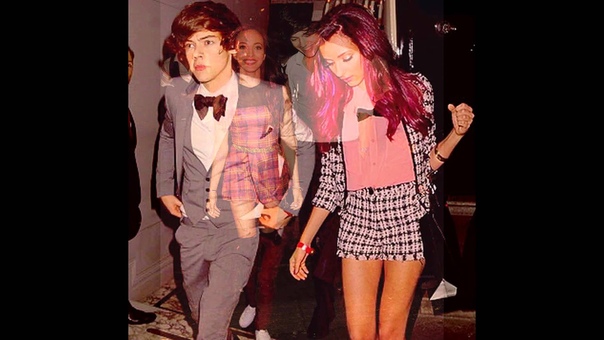Jade Thirlwall and Harry styles (
