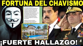 ANONYMOUS FILTR LA FORTUNA EN USA  DEL PADRINO VLADIMIR PADRINO LOPEZ JEFE DE BANDAS CHAVISTA