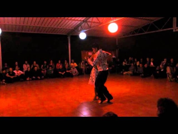 Diego Romero y Ainara Horrillo Encuentro de Tango Isla