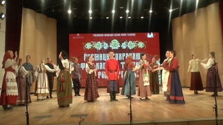 Под зарею сидела - игрищная на Святки. С. Сукромля Ершичского района Смоленской области.