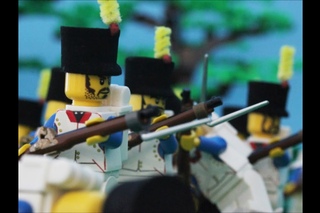 1815 Lego Battle of Waterloo at Hougoumont