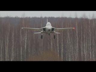New Russian forward-swept wing training plane SR-10.