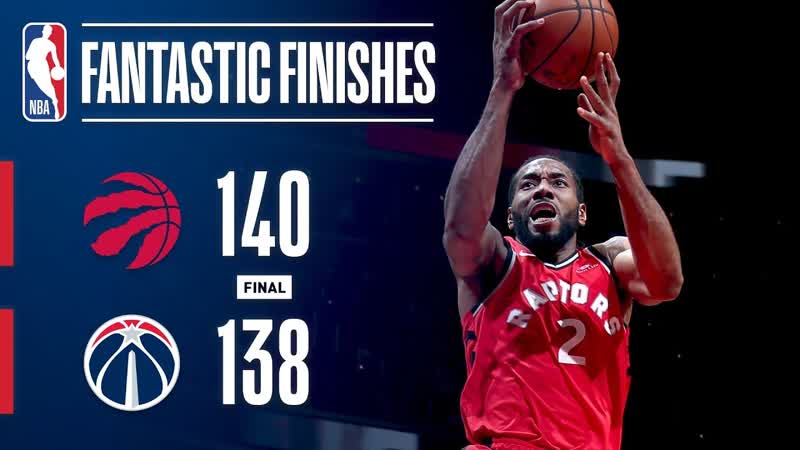 The Raptors and Wizards Engage in a Fantastic Finish, January 13,