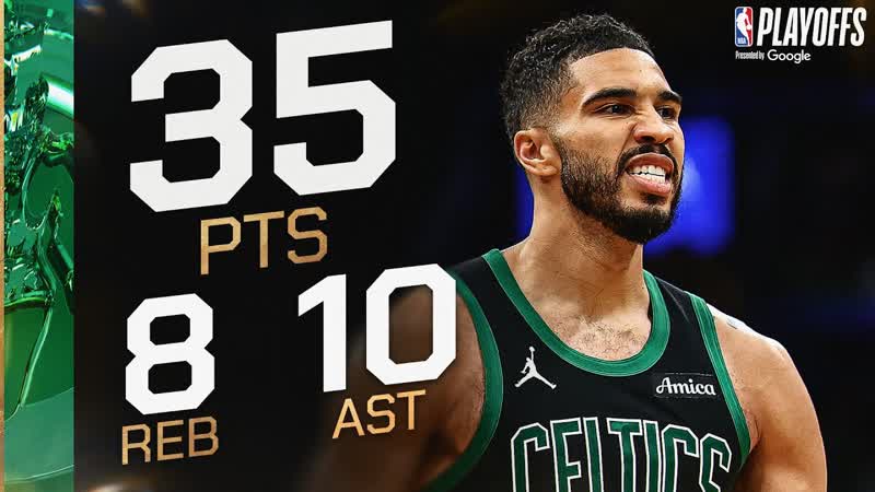 Jayson Tatum GOES OFF In Series Clincher , April 29,