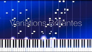 Variations Brillantes, Op. 12 // CHOPIN [Piano Tutorial] (Synthesia)