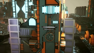 Stylised Sci-Fi Factory