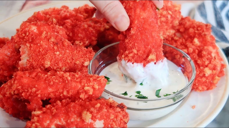 Flamin Hot Cheeto Chicken