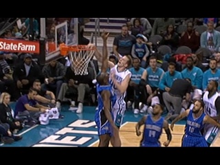 Cody Zeller Dunks On Bismack Biyombo! #NBANews #NBA