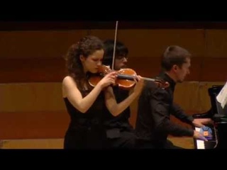 Alma Olite and Denis Lossev play Prokofiev (Sonata n 2 op. 94bis - IV. Allegro con brio).mp4