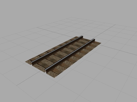 Wood track N1 4m