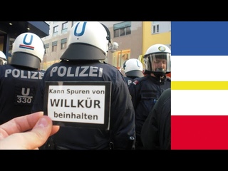 Meck Pomm gegen Polizeiwillkr