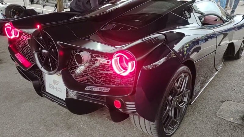 GMA T50 XP9 Exhaust Noise Revs Goodwood 78th Members Meeting Gordon Murray ( Re upload in