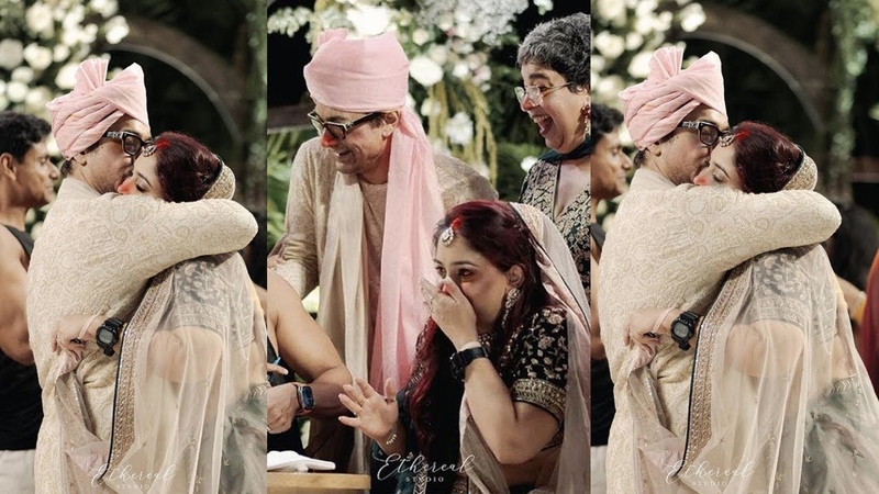 Aamir Khan Brokedown Crying at daughter Ira Khans Bidai ceremony and Rina Dutta after