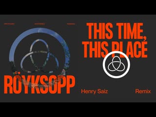 Ryksopp - 'This Time, This Place' ft. Beki Mari (Henry Saiz Remix) (Official Visualiser)