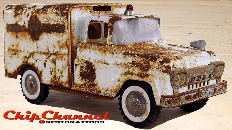 1961 Tonka Rescue Squad Ambulance