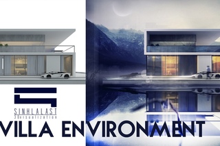 Villa Environment - Photoshop Architecture