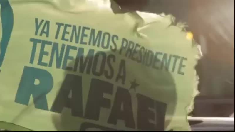 Rafael Correa Homenaje A