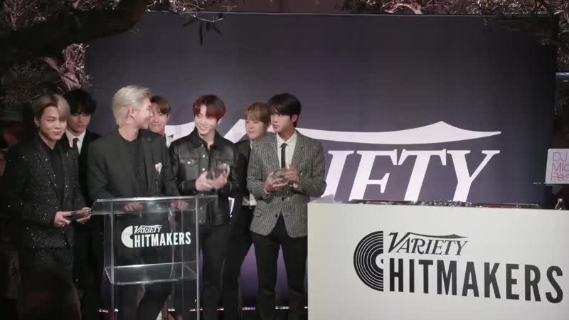 BTS twt promises new music on the way in group of the year acceptance speech (