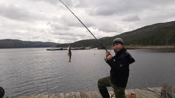 Рыболовное место в Мурманской области — 69.635, 31.373