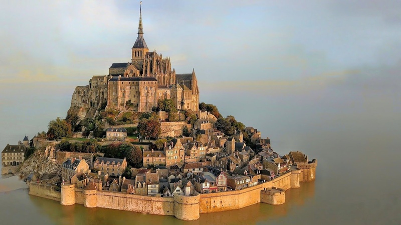 INSIDE MONT SAINT MICHEL Medieval Village Normandy
