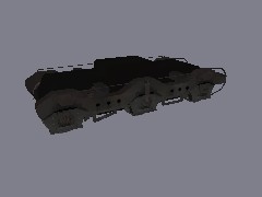 SD40-2 HTC Truck Rear CNW