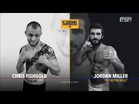 Chris Fishgold Vs Jordan Miller at Cage Warriors