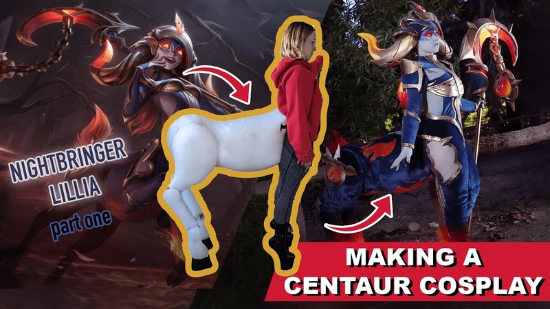 Making a MOVING CENTAUR costume , Nightbringer Lillia