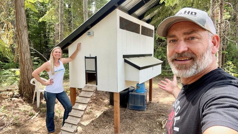 DIY Backyard Chicken Coop, How To Build, Easy to