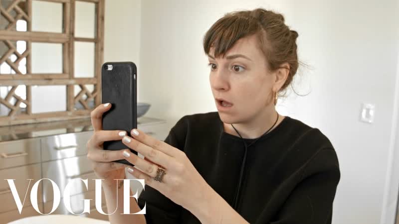 Lena Dunham Test Drives the Brow Microblading Trend,