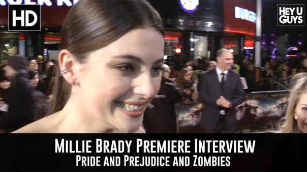 Millie Brady Premiere Interview Pride and Prejudice and
