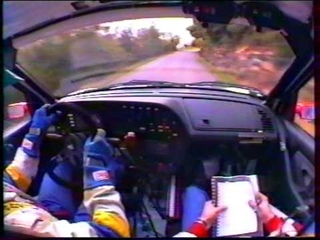 GILLES PANIZZI - 306 MAXI onboard- CRITERIUM des CEVENNES 1995