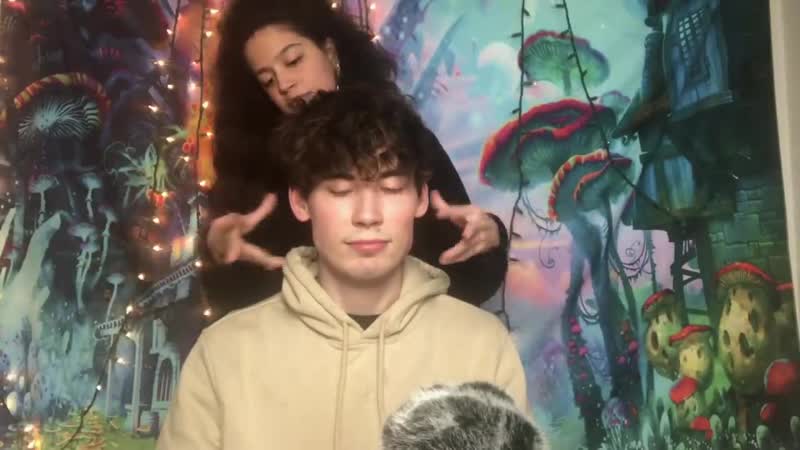ASMR Plucking Away Negative Energy ft.
