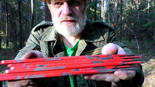 Зверские тесты метательного ножа Дятел 2