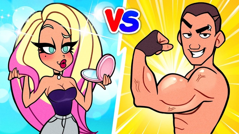 GIRLS VS BOYS, , WHO WINS ,, Back to School with