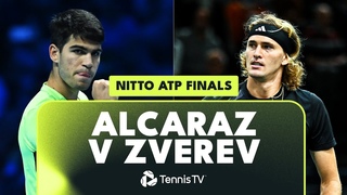 Carlos Alcaraz vs Alexander Zverev Match Highlights | Nitto ATP Finals 2023