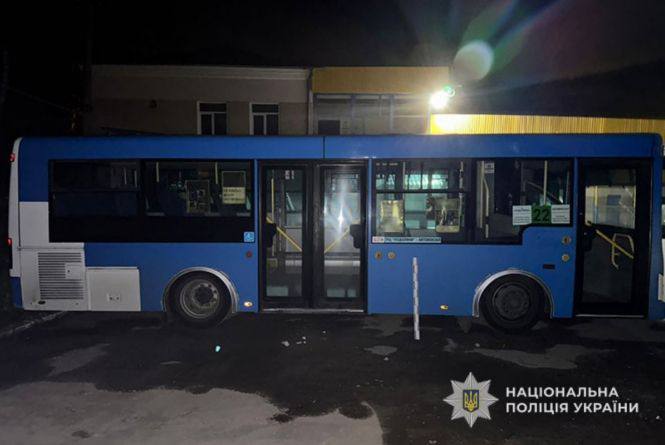 В Тернополе женщина получила перелом ноги во время посадки в автобус Это картинка