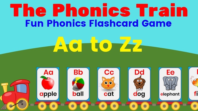 The Phonics Train, English Phonics Flashcard Game, Whats Missing