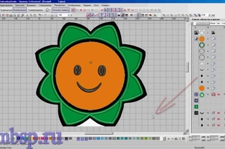 Аппликация по растровому рисунку Wilcom EmbroideryStudio