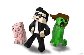 Minecraft рисовалка (PSY)
